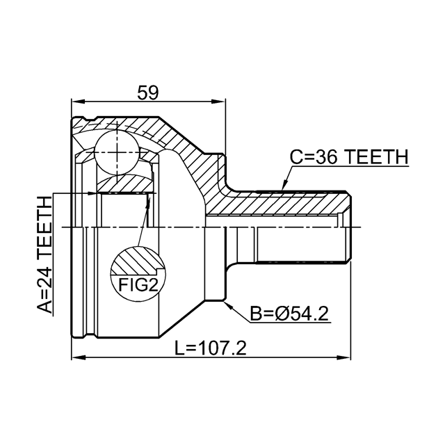FEBEST 2710-C70