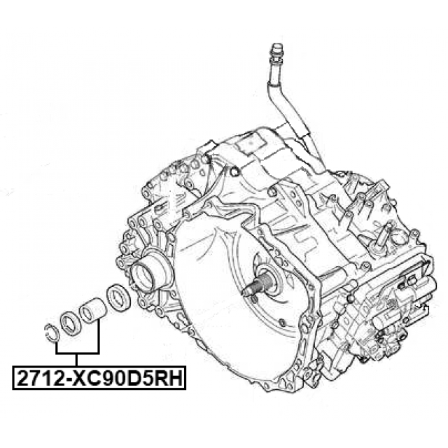 FEBEST 2712-XC90D5RH