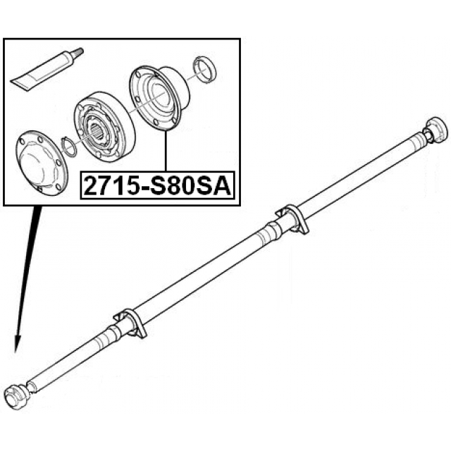 FEBEST 2715-S80SA