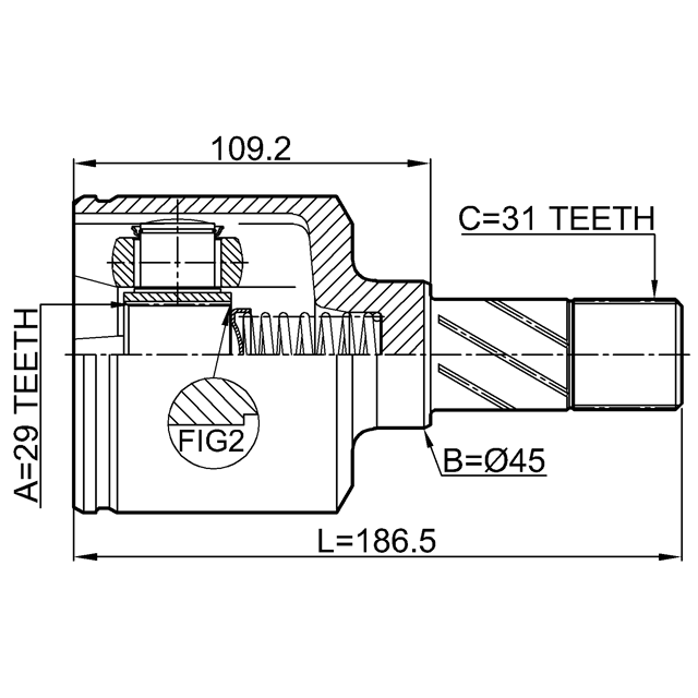 FEBEST 2811-DUCLH