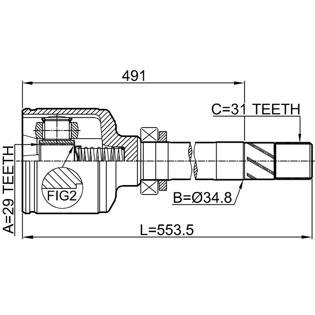 FEBEST 2811-DUCRH