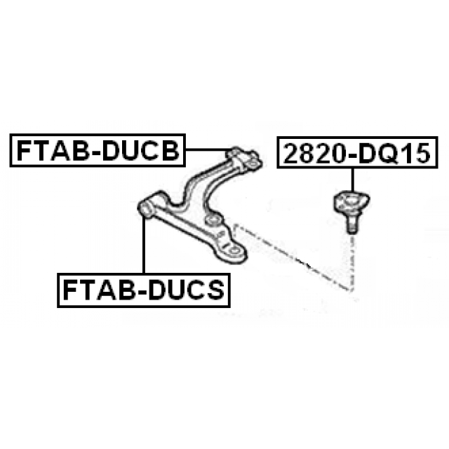 FEBEST 2820-DQ15