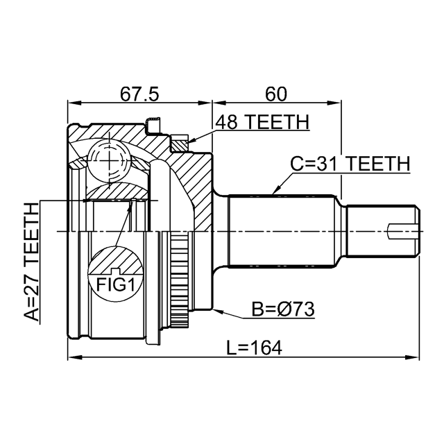 FEBEST 2910-DIIIR