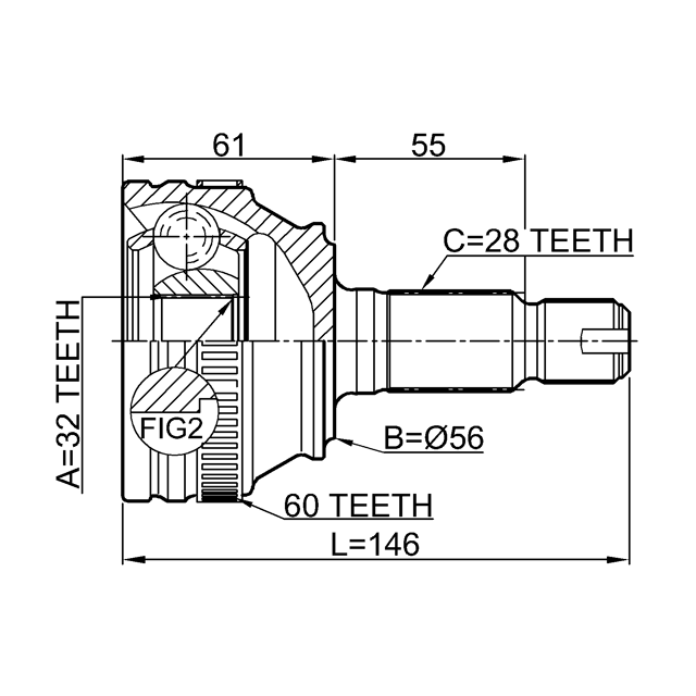 FEBEST 2910-FL