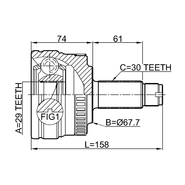 FEBEST 2910-RRIIIR