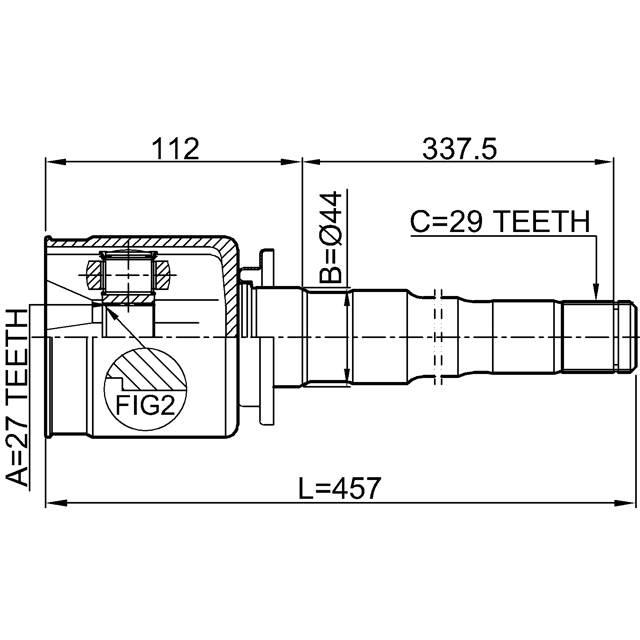 FEBEST 2911-DIIIFRH