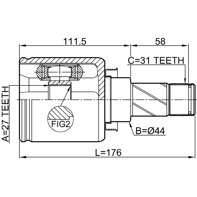 FEBEST 2911-FLIIMTLH