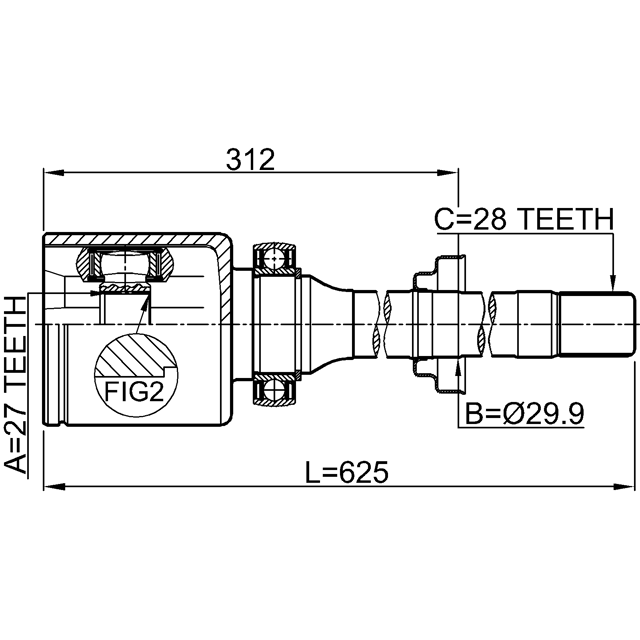 FEBEST 2911-FLIIRH