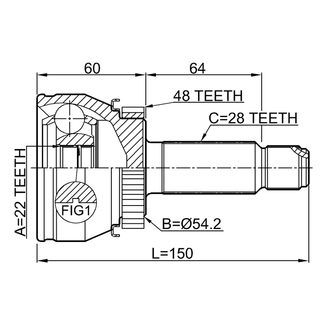 FEBEST 3010-F7A48R