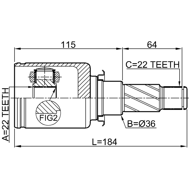 FEBEST 3011-F7R