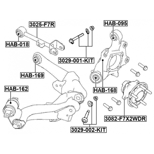 FEBEST 3029-001-KIT