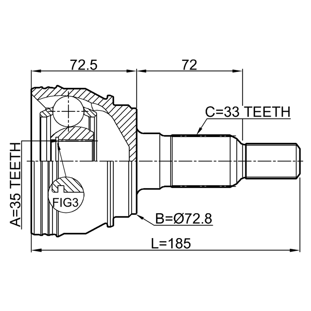 FEBEST 3210-ESCIII