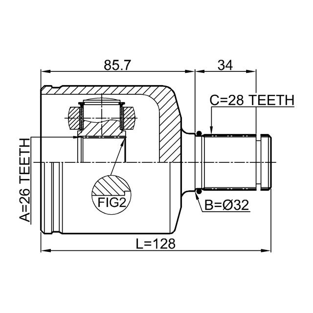 FEBEST 3211-ESCV