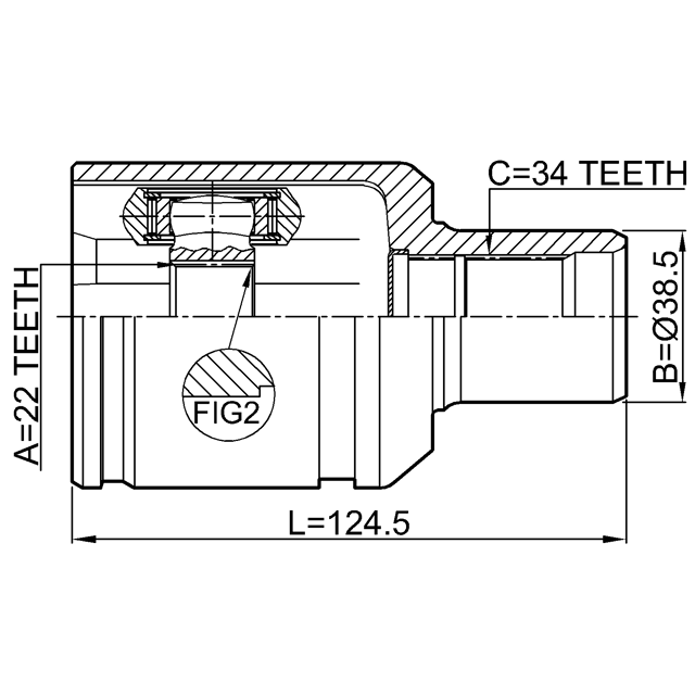 FEBEST 3211-STSLH