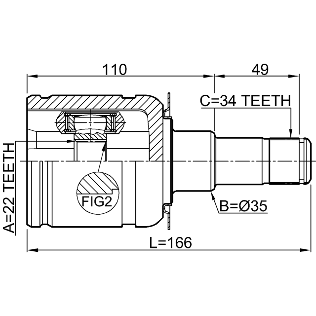 FEBEST 3211-STSRH