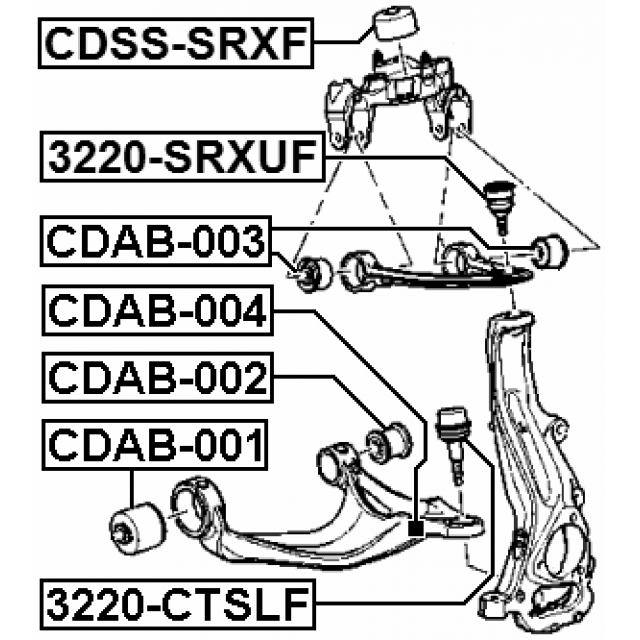 FEBEST 3220-SRXUF