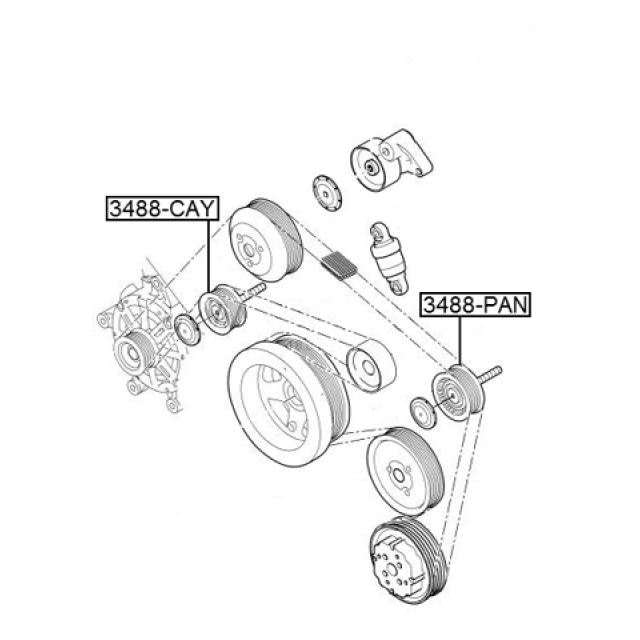 FEBEST 3488-PAN