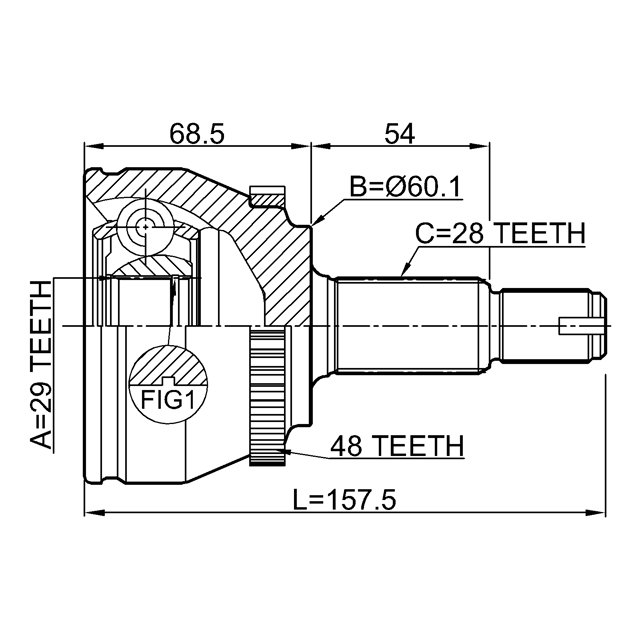 FEBEST 3510-NL3A48