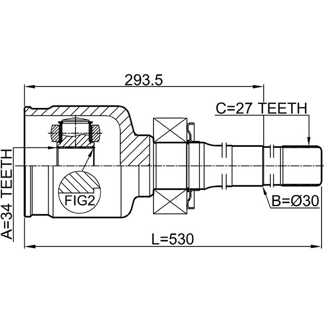 FEBEST 3511-NL34WDRH