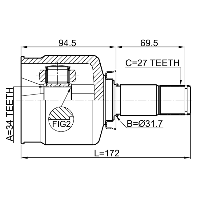 FEBEST 3511-NL3LH