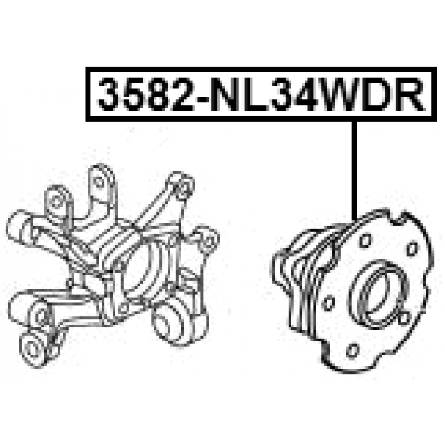 FEBEST 3582-NL34WDR