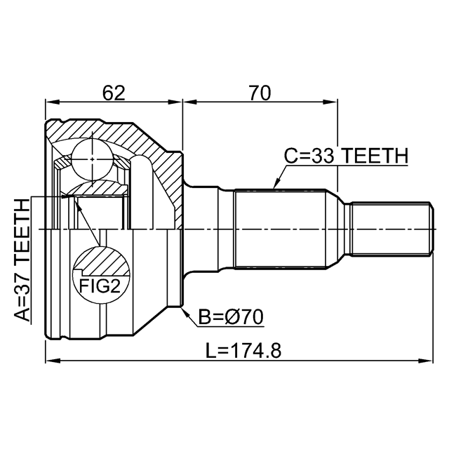 FEBEST 3610-H3