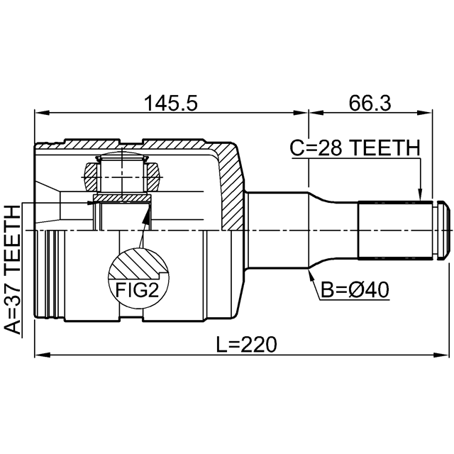 FEBEST 3611-H3