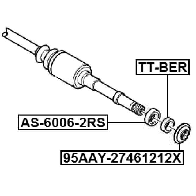 FEBEST 95AAY-27461212X