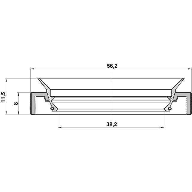FEBEST 95HAY-40560812L