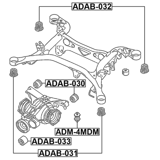 FEBEST ADM-4MDM