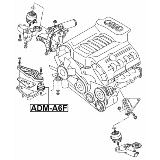 FEBEST ADM-A6F