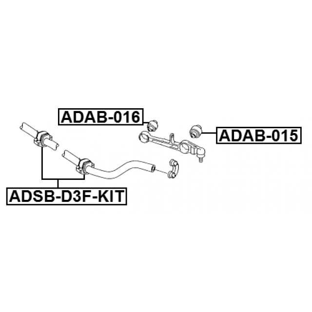FEBEST ADSB-D3F-KIT