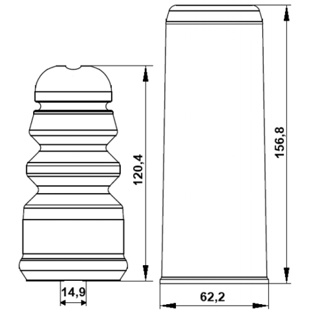 FEBEST ADSHB-A6IVR-KIT