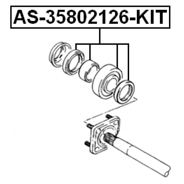 FEBEST AS-35802126-KIT