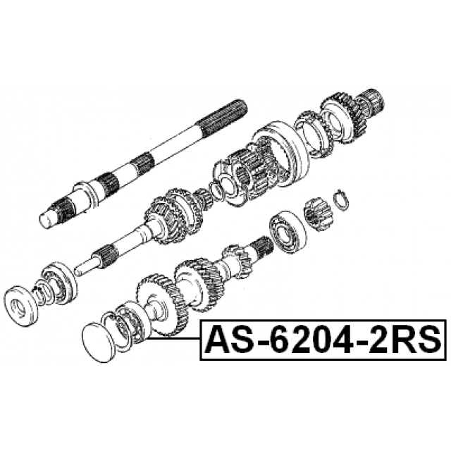 FEBEST AS-6204-2RS