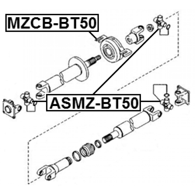 FEBEST ASMZ-BT50