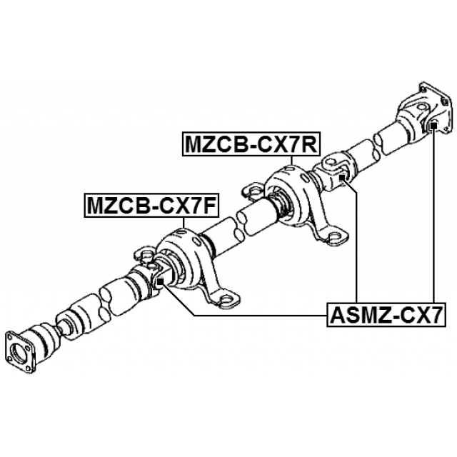 FEBEST ASMZ-CX7