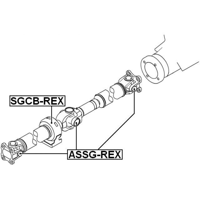 FEBEST ASSG-REX