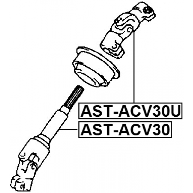 FEBEST AST-ACV30
