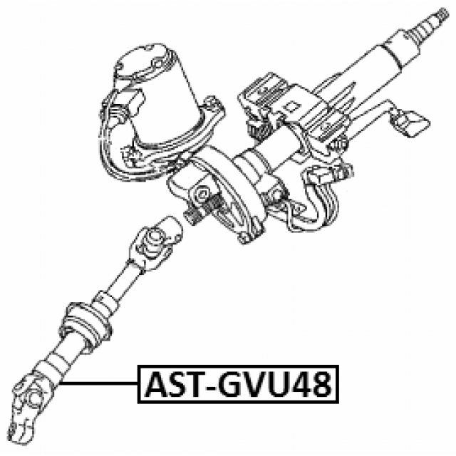 FEBEST AST-GVU48