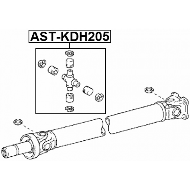FEBEST AST-KDH205