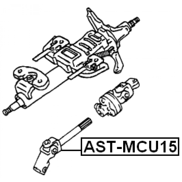 FEBEST AST-MCU15