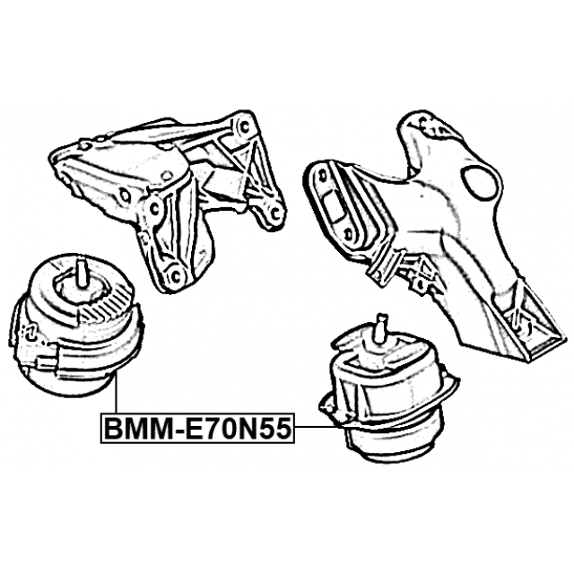 FEBEST BMM-E70N55