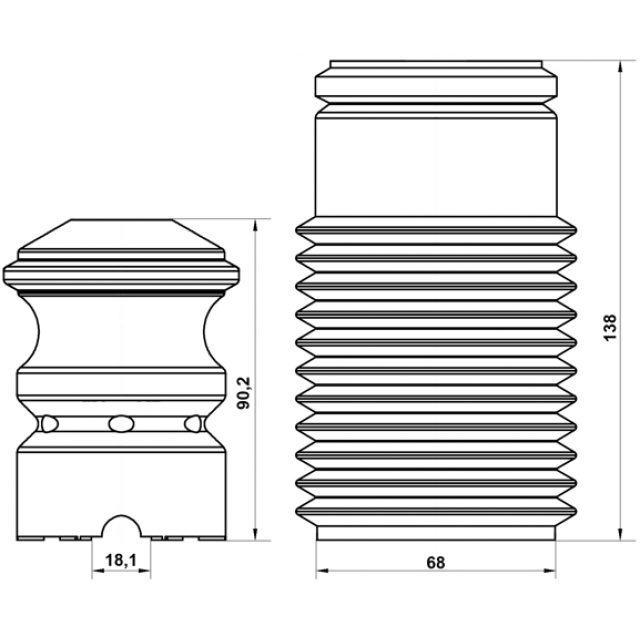 FEBEST BMSHB-E39F-KIT