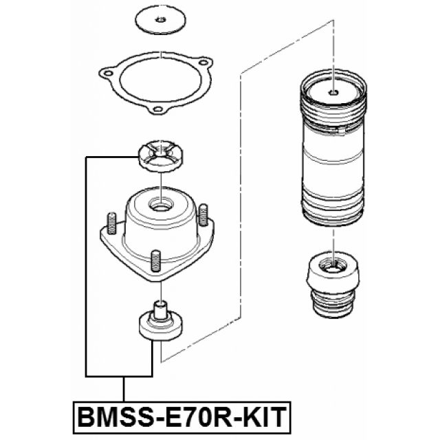 FEBEST BMSS-E70R-KIT
