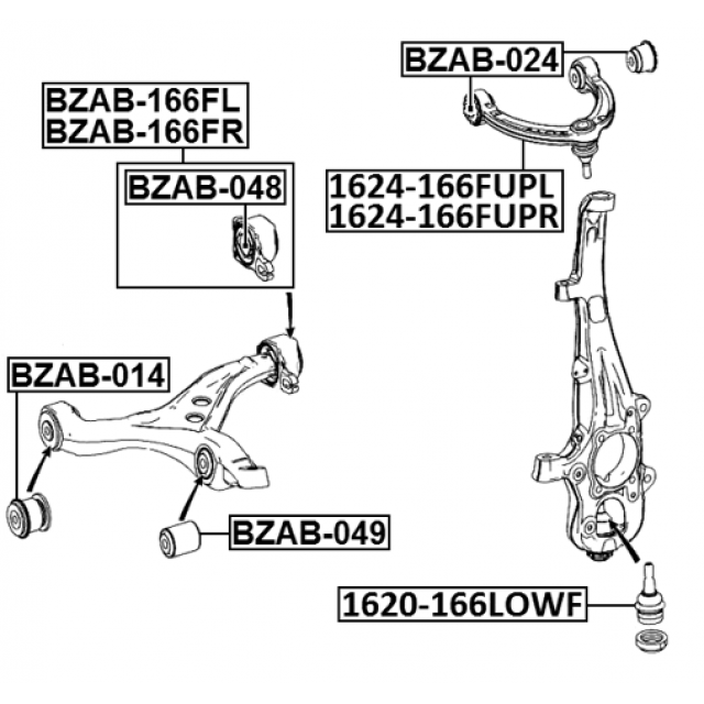 FEBEST BZAB-166FL