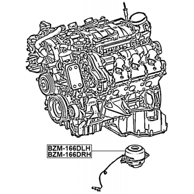 FEBEST BZM-166DRH