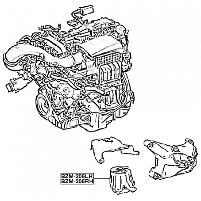 FEBEST BZM-205RH