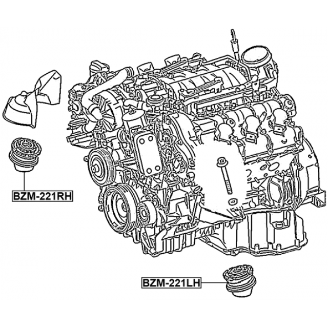 FEBEST BZM-221RH