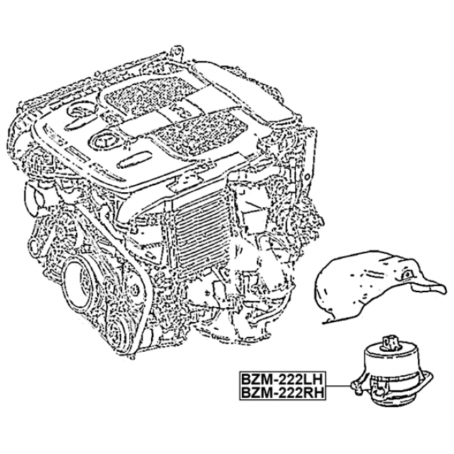 FEBEST BZM-222RH